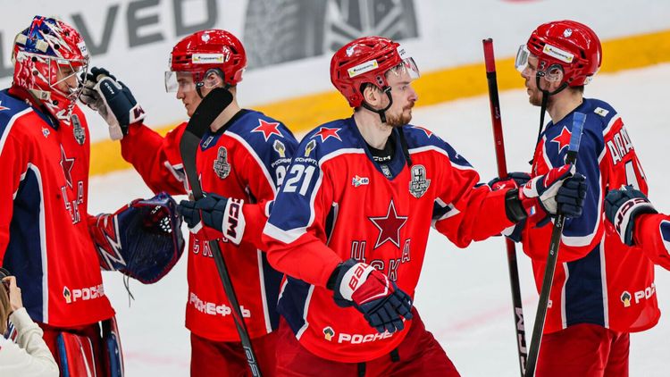 ЦСКА третий сезон подряд не побеждает в Кубке Гагарина