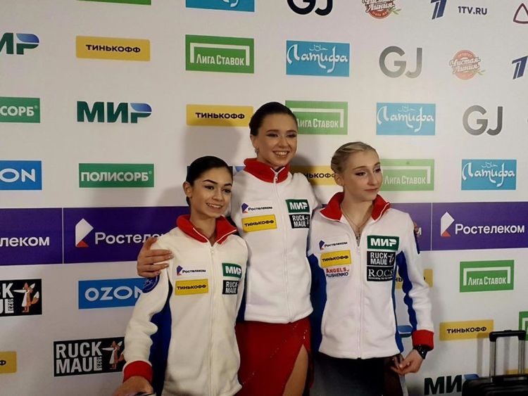 Валиева сорвала четверной тулуп и уступила титул чемпионки России