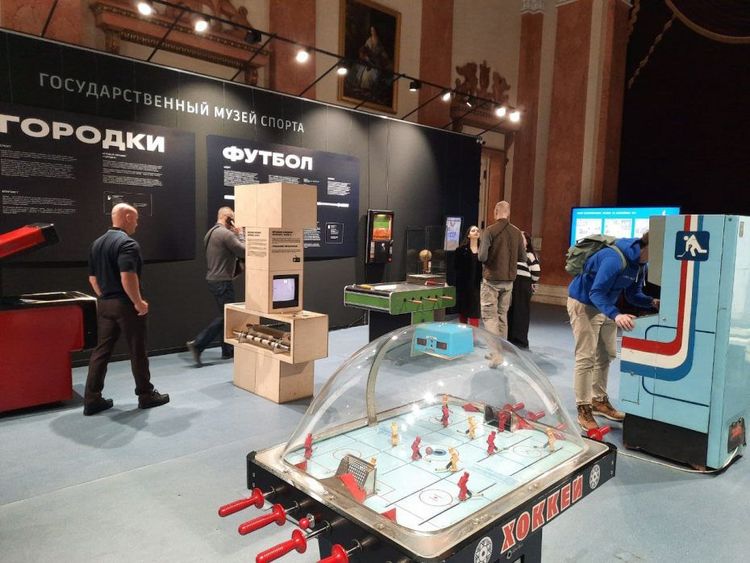 Фиджитал 20 века. В Музее спорта открылась выставка игровых автоматов