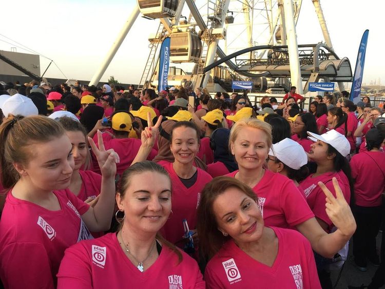 Девушки из Петербурга покорили Dubai Women’s Run