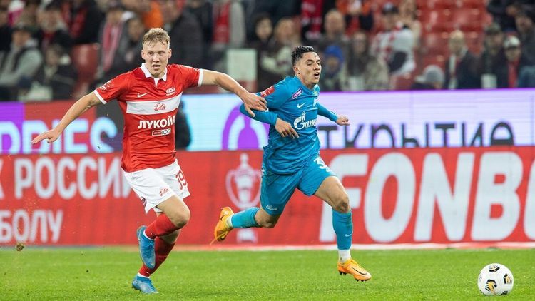 «Спартак» — «Зенит»: прогноз Olimpbet на матч 5-го тура РПЛ 20 августа
