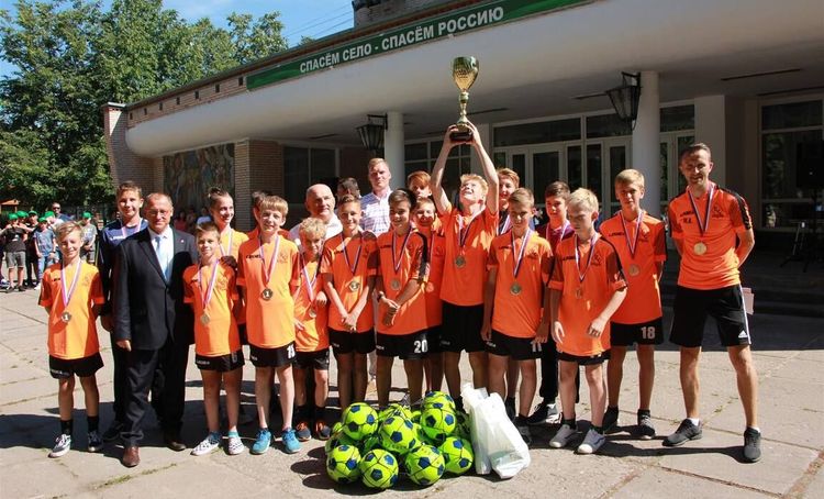 Футбольный праздник в «Детскосельском»