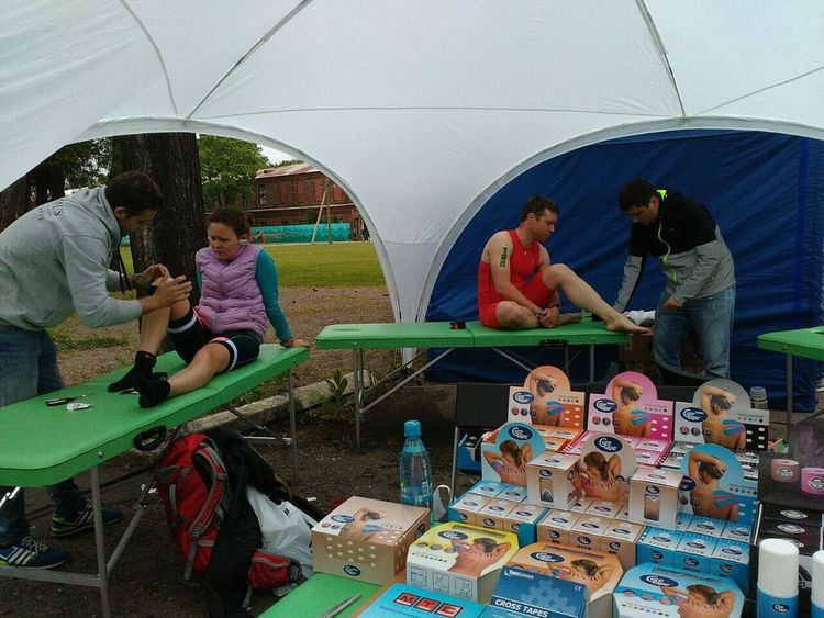 Тейпирование против боли