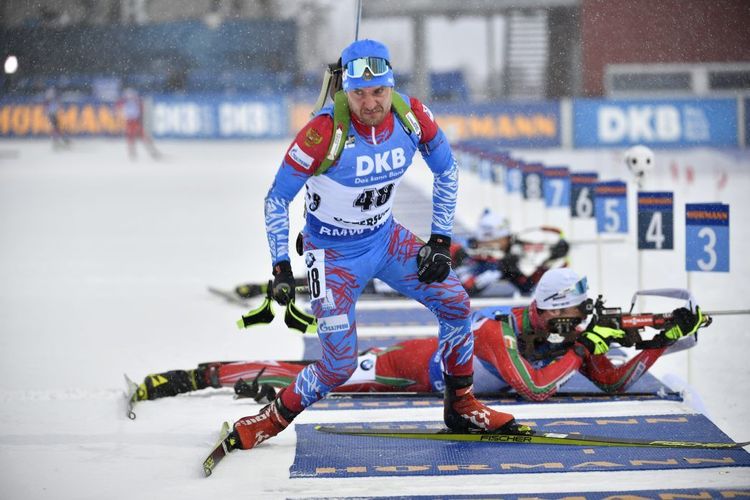 Сливко и Гараничев завоевали золото в одиночной смешанной эстафете на чемпионате России