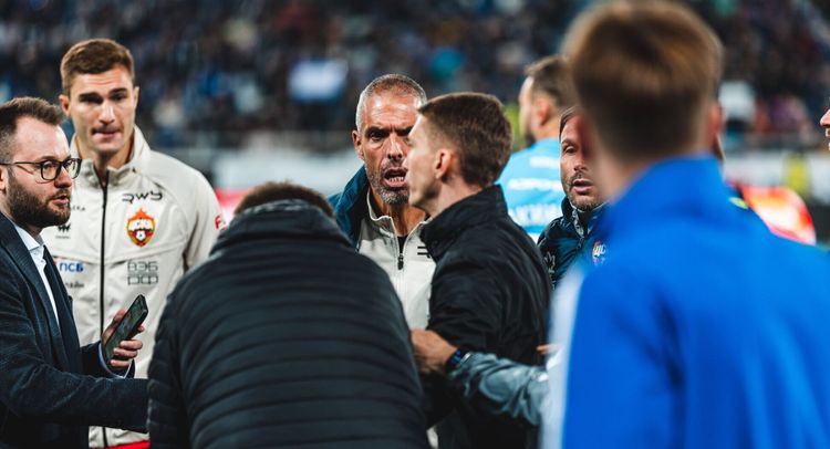 Писарев осудил драку игроков «Балтики» и ЦСКА