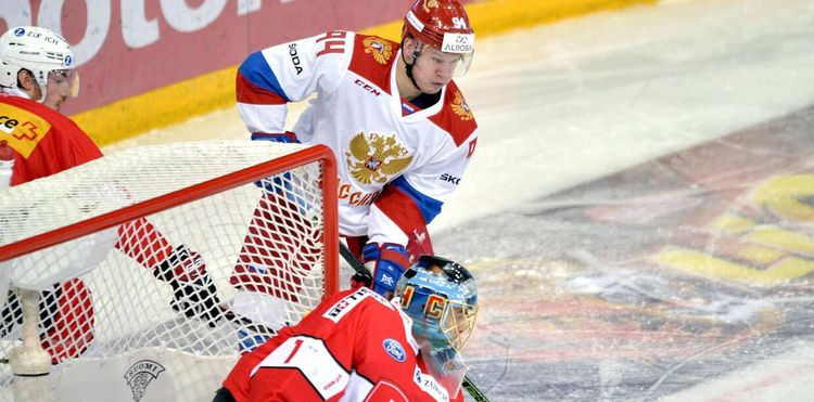 Нападающий сборной России Александр Барабанов: Не все мы бесконечны в плане «физики»