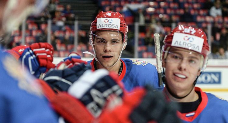 Нападающий сборной России Никита Гусев: И в сборной, и в СКА разыгрываем одни и те же комбинации