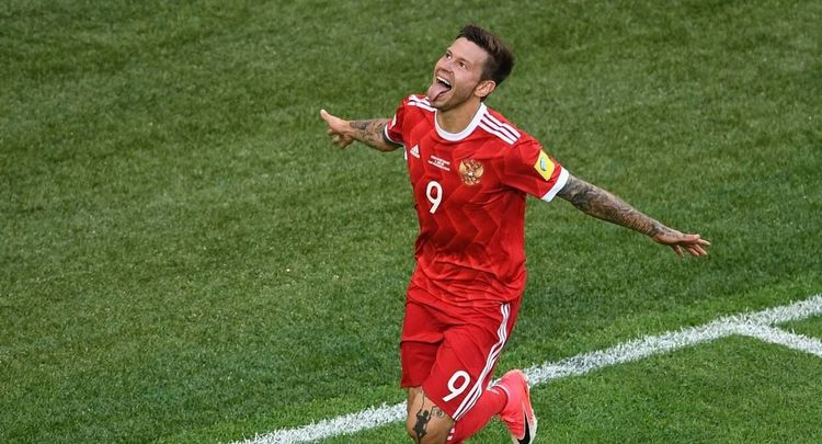 Федор Смолов: Я точно не из числа тех, кто претендует на футболку Криштиану