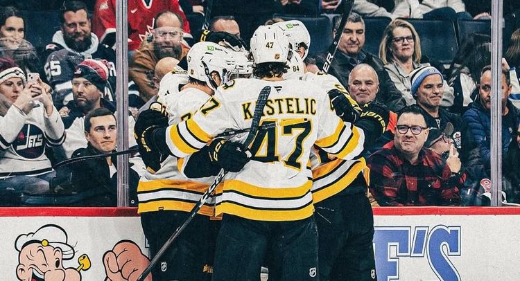 «Бостон» одолел «Виннипег», Задоров отдал голевую передачу