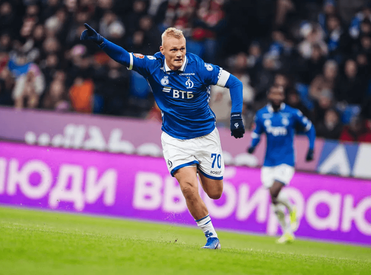 Тюкавин стал лучшим бомбардиром московского «Динамо» в XXI веке