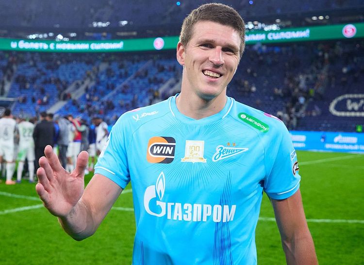 Форвард «Зенита» Соболев забил в двух матчах подряд в РПЛ