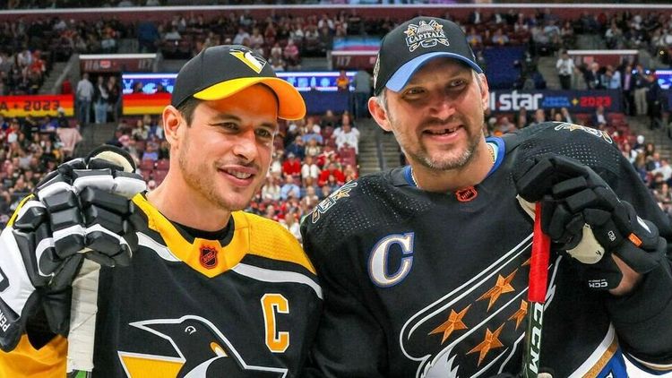 Опубликована статистика противостояния Овечкина и Кросби перед возможным концом карьеры россиянина