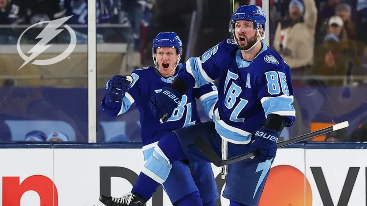 Никита Кучеров повторил достижения легендарных хоккеистов Кросби, Ягра и Лемье в НХЛ