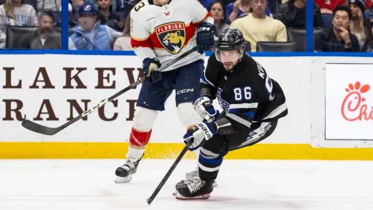 Никита Кучеров вышел на третье место в истории «Тампа-Бэй» по снайперскому показателю