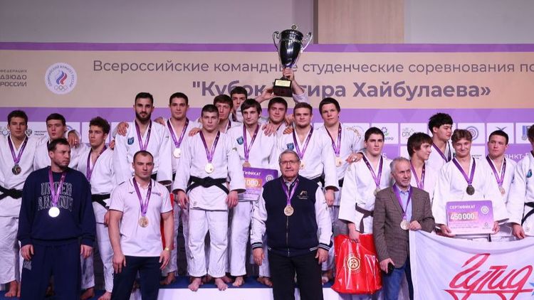 Команда петербургского университета Лесгафта стала победителем 
Кубка Тагира Хайбулаева