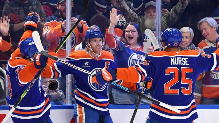 5 очков Макдэвида принесли «Эдмонтону» победу над «Сан-Хосе». Орлов сделал ассист