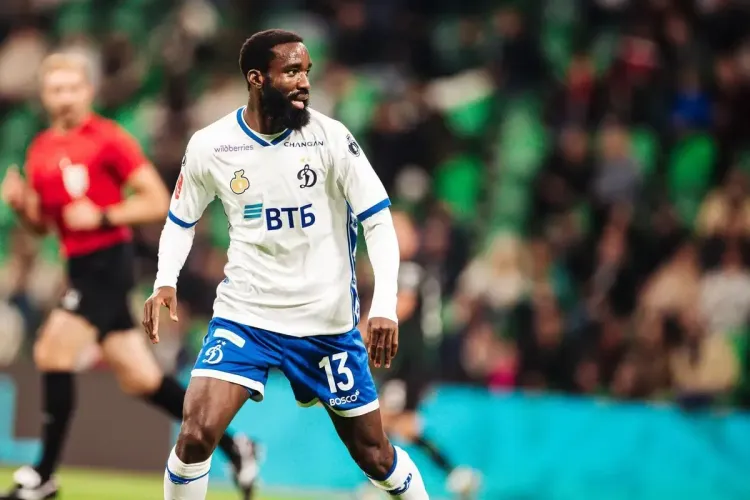 Муми Нгамале вернулся к тренировкам «Динамо» перед матчем с «Зенитом» в РПЛ