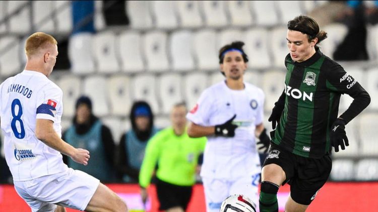 «Краснодар» обыграл «Оренбург» в первом четвертьфинальном матче Кубка России