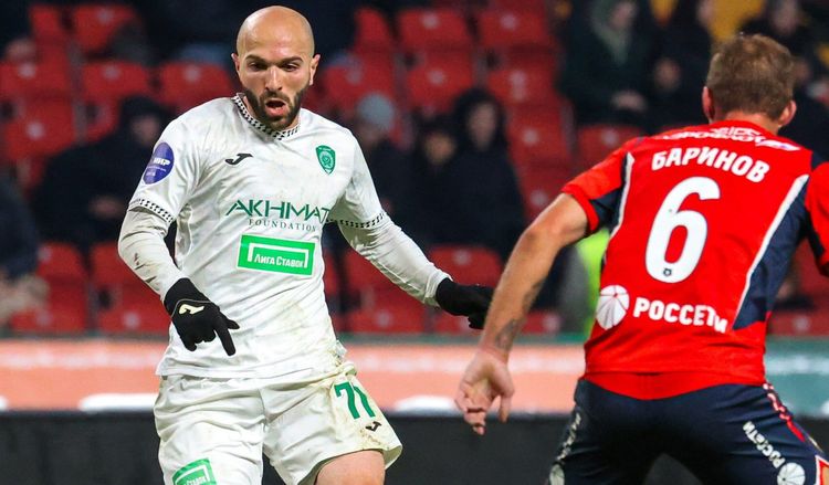 «Ахмат» обыграл «ЦСКА» и одержал третью победу подряд в РПЛ