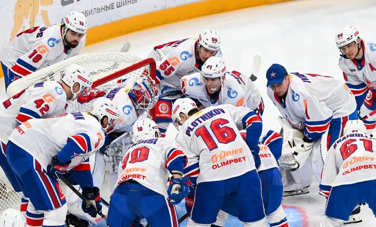 СКА уступил ЦСКА в матче регулярного чемпионата КХЛ