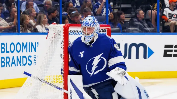 Ассист Кучерова и 24 сейва Василевского помогли «Тампе» обыграть «Эдмонтон» в НХЛ