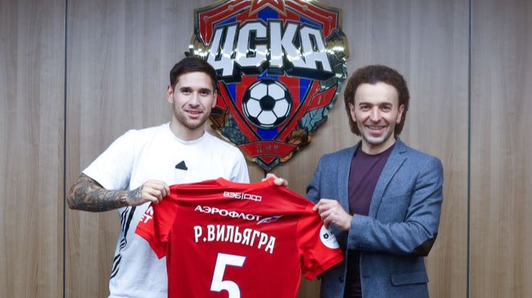 ЦСКА договорился о переходе Вильягры в «Интернасьонал»
