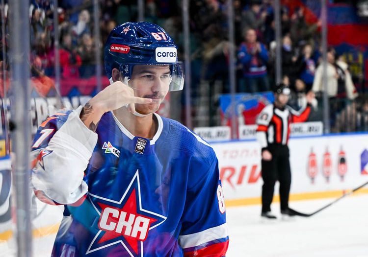 Форвард СКА Дишковский – о Голдобине: Свободный художник, может просто восхитительные вещи творить