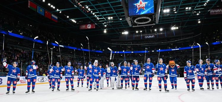 СКА проиграл «Северстали» по буллитам, прервав серию из пяти побед кряду