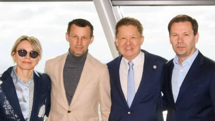 Глава «Газпрома» Алексей Миллер провел встречу с Зыряновым и Семаком из «Зенита»